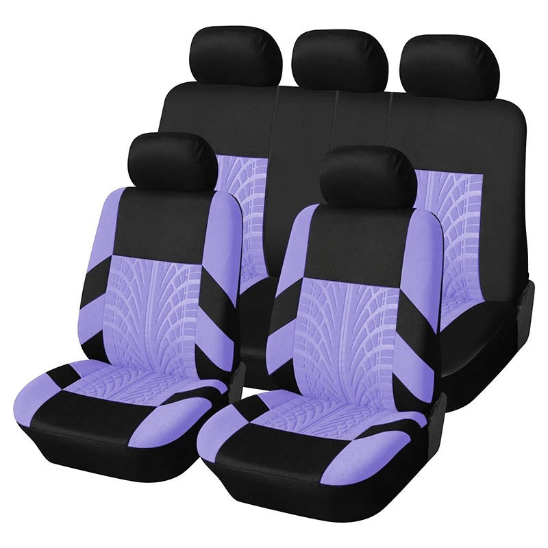 PrimeMotors Universal Car Seat Covers | Anti-Slip, Breathable, All-Season Protection
