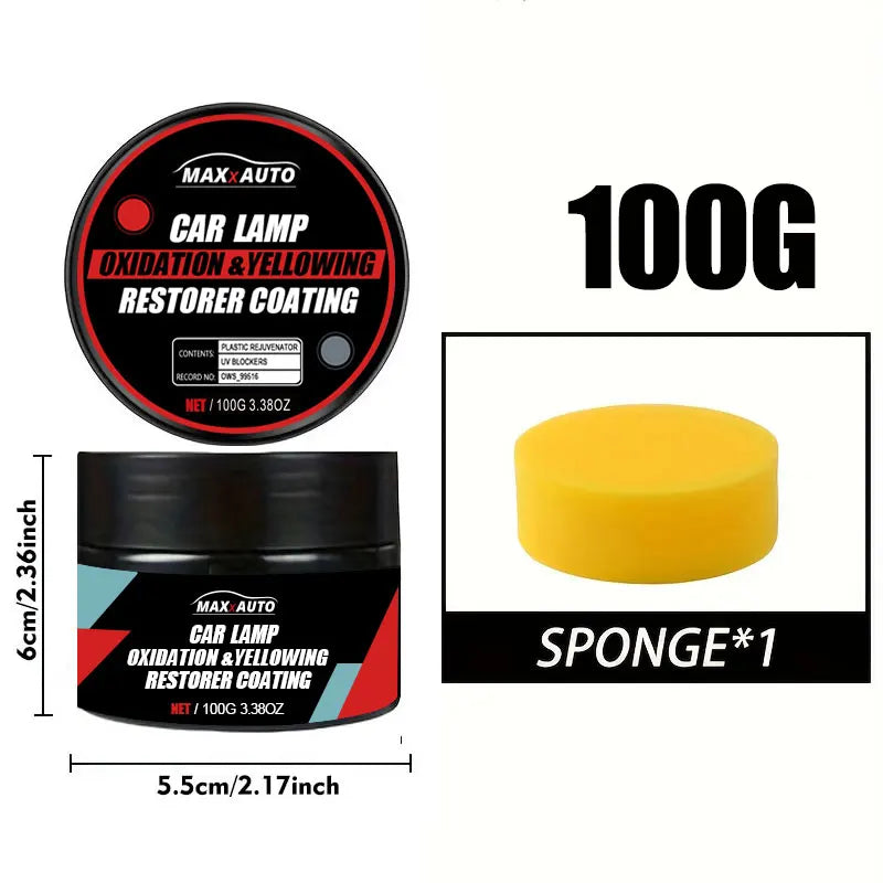 PrimeMotors Headlight Polishing Restore Kit