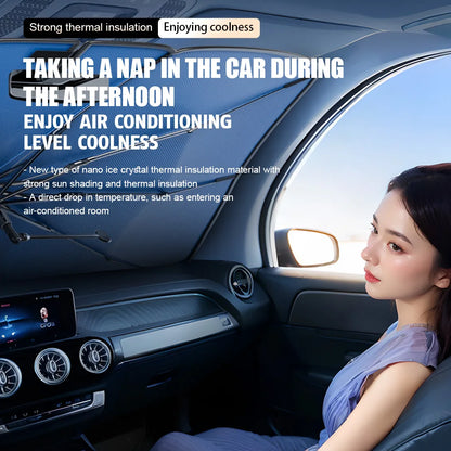 Car Windshield Sun Shade Umbrella 360° Rotation