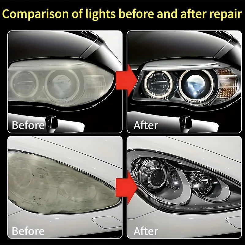 PrimeMotors Headlight Polishing Restore Kit
