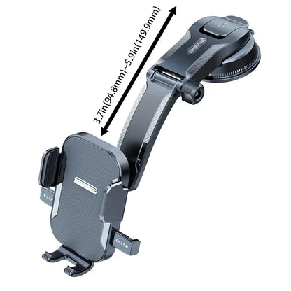 PrimeMotors Anti-Slip Dashboard Phone Mount | Universal Car Phone Holder