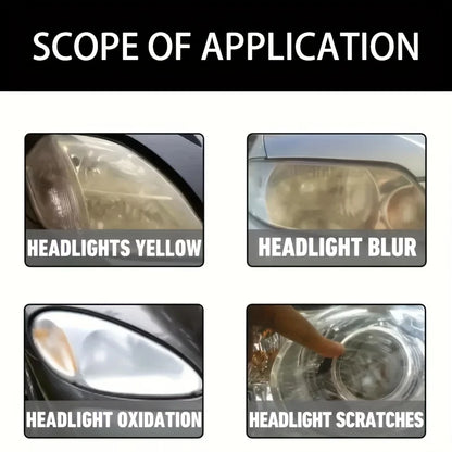 PrimeMotors Headlight Polishing Restore Kit