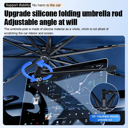 Car Windshield Sun Shade Umbrella 360° Rotation