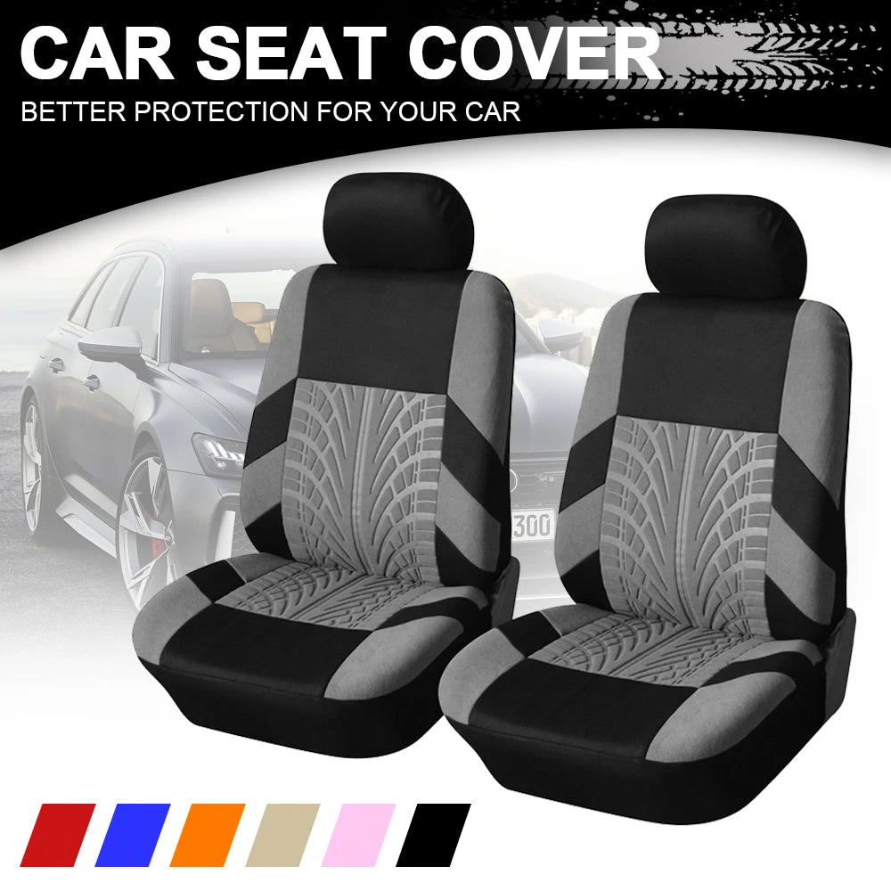 PrimeMotors Universal Car Seat Covers | Anti-Slip, Breathable, All-Season Protection