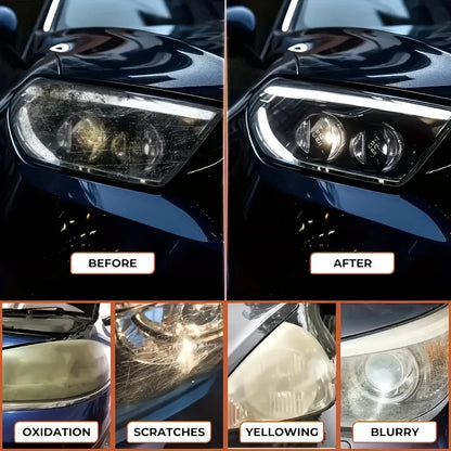 PrimeMotors Headlight Polishing Restore Kit