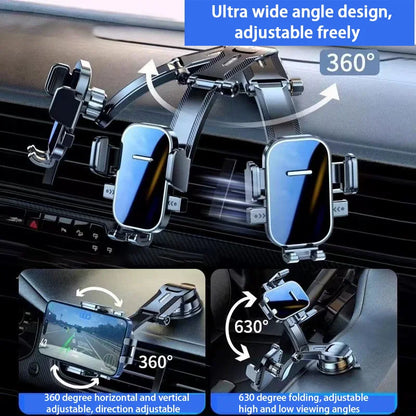 PrimeMotors Anti-Slip Dashboard Phone Mount | Universal Car Phone Holder