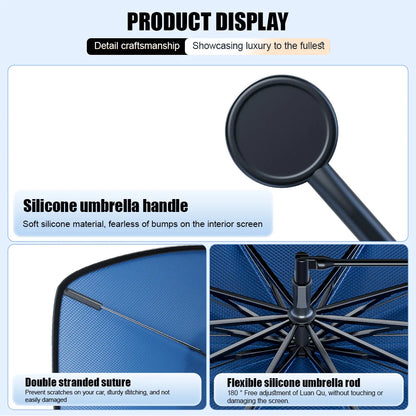 Car Windshield Sun Shade Umbrella 360° Rotation