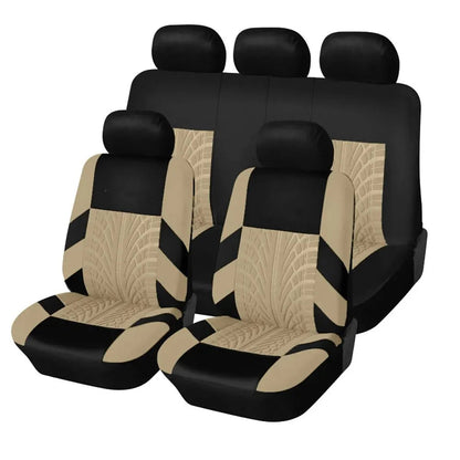 PrimeMotors Universal Car Seat Covers | Anti-Slip, Breathable, All-Season Protection