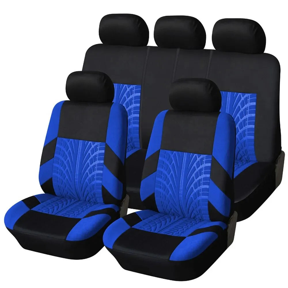 PrimeMotors Universal Car Seat Covers | Anti-Slip, Breathable, All-Season Protection