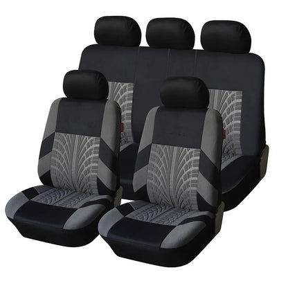 PrimeMotors Universal Car Seat Covers | Anti-Slip, Breathable, All-Season Protection